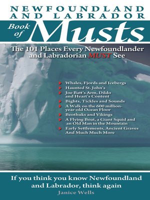 cover image of Newfoundland and Labrador Book of Musts